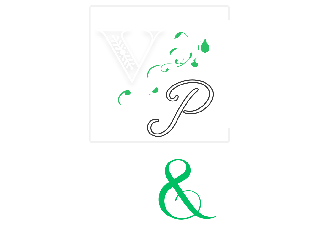 Vine&Pen white logo